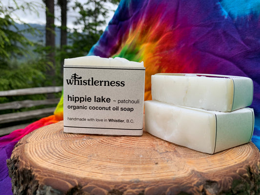 Hippie Lake organic coconut oil soap (patchouli)