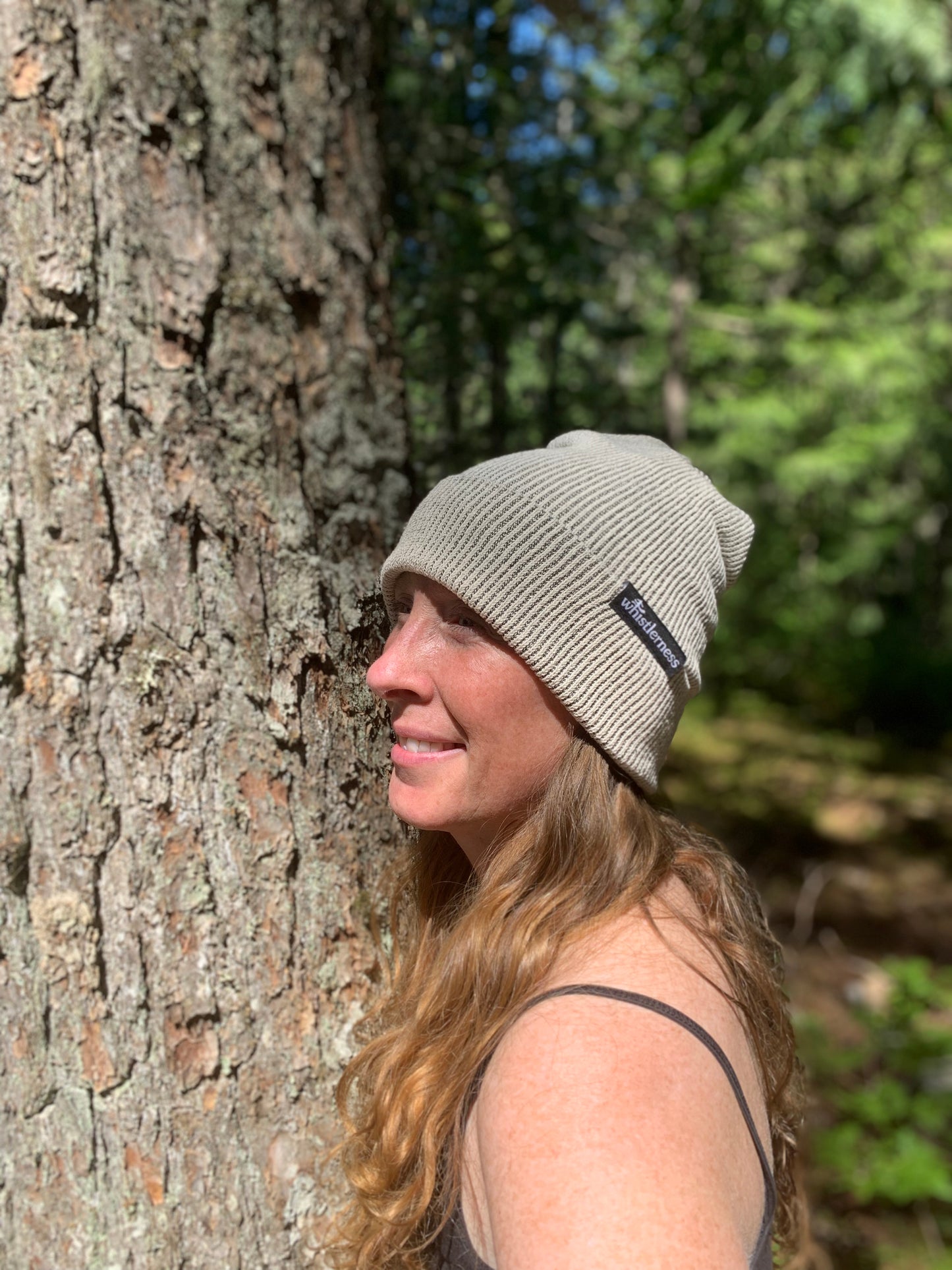 A-Line Toque - organic cotton ribbed knit