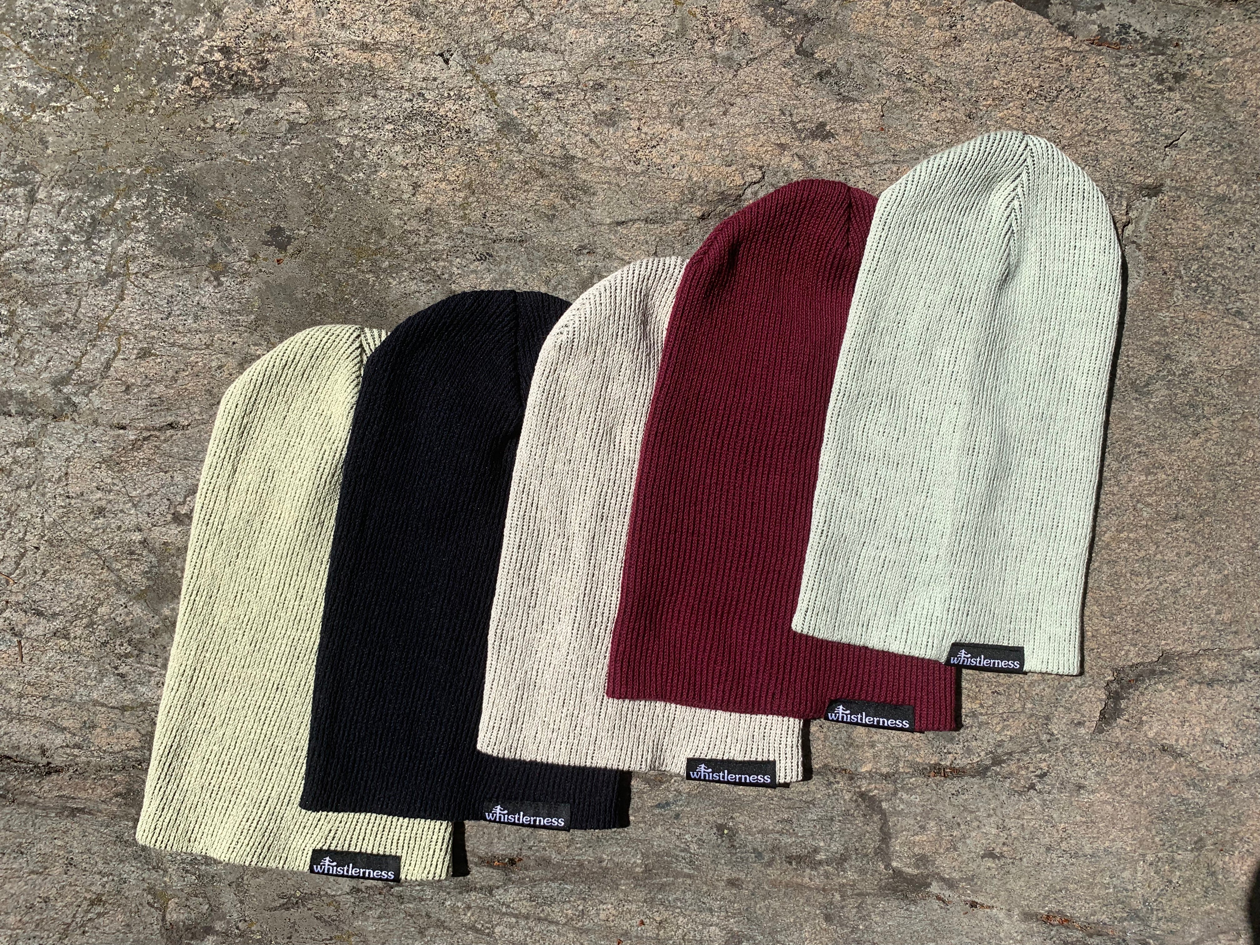 A-Line Toque - organic cotton ribbed knit