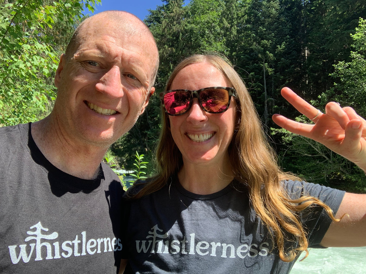 whistlerness women's bamboo t-shirt